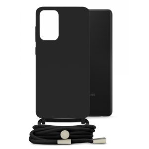 Mobilize Lanyard Gelly Case for Samsung Galaxy A52/A52 5G/A52s 5G Black