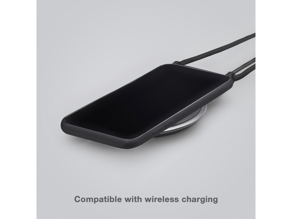 Mobilize Lanyard Gelly Case for Samsung Galaxy A03 Black