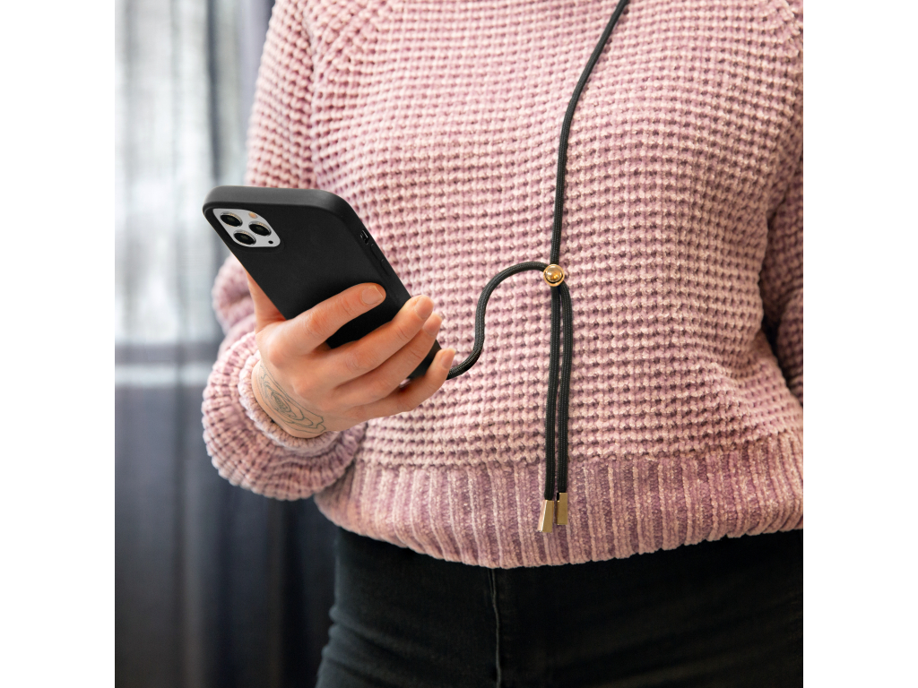 Mobilize Lanyard Gelly Case for Samsung Galaxy A03 Black