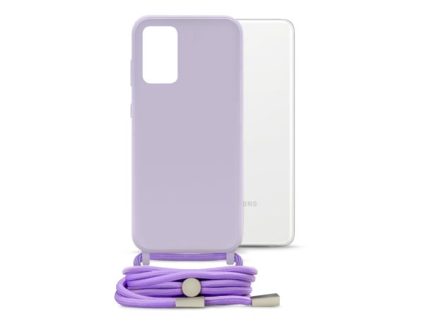 Mobilize Lanyard Gelly Case for Samsung Galaxy A52/A52 5G/A52s 5G Pastel Purple