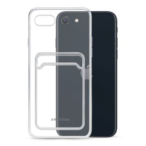 Mobilize Gelly Card Case Apple iPhone 6/6S/7/8/SE (2020/2022) Clear