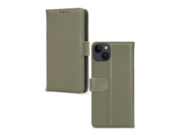 Mobilize Premium Gelly Wallet Book Case Apple iPhone 14 Plus Green