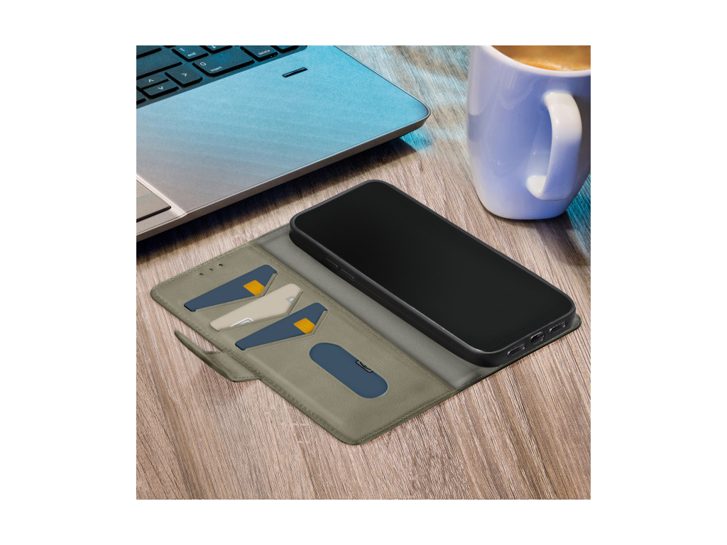 Mobilize Premium Gelly Wallet Book Case Samsung Galaxy A33 5G Green