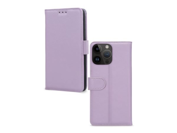 Mobilize Premium Gelly Wallet Book Case Apple iPhone 14 Pro Max Purple