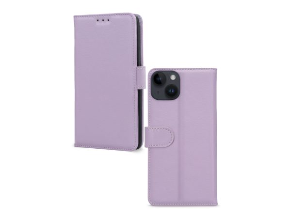 Mobilize Premium Gelly Wallet Book Case Apple iPhone 14 Purple