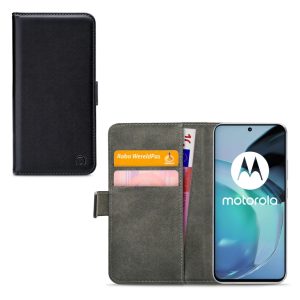 Mobilize Classic Gelly Wallet Book Case Motorola Moto G72 4G Black