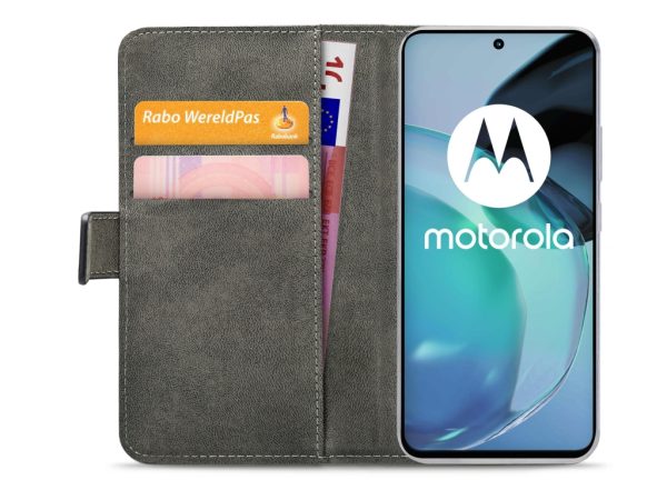 Mobilize Classic Gelly Wallet Book Case Motorola Moto G72 4G Black