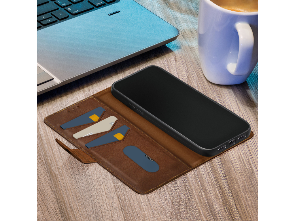 Mobilize Leather Wallet Samsung Galaxy A33 5G Brown