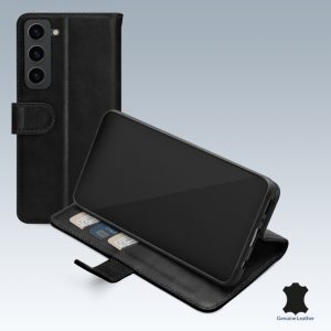 Mobilize Leather Wallet Samsung Galaxy S23+ 5G Black