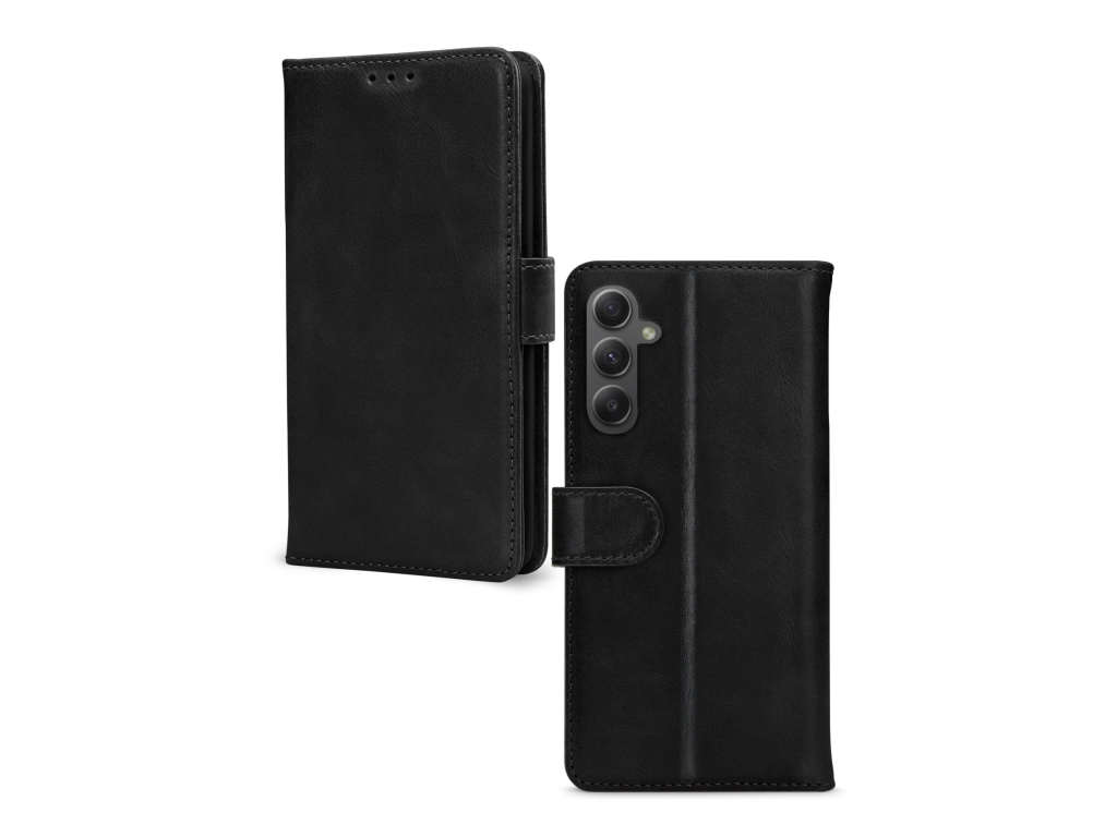 Mobilize Premium Gelly Wallet Book Case Samsung Galaxy A34 5G Black