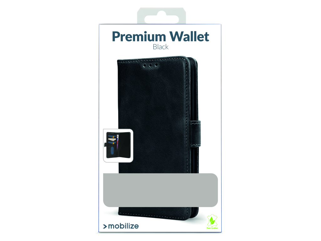 Mobilize Premium Gelly Wallet Book Case Samsung Galaxy A34 5G Black