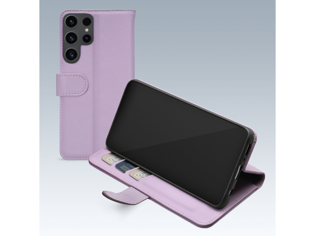 Mobilize Premium Gelly Wallet Book Case Samsung Galaxy S23 Ultra 5G Purple