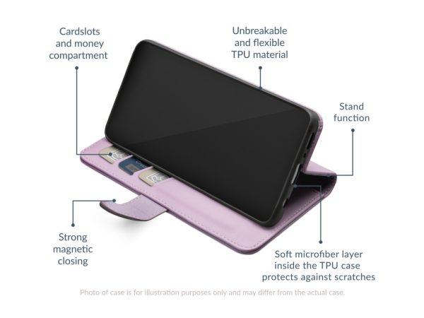 Mobilize Premium Gelly Wallet Book Case Samsung Galaxy A34 5G Purple