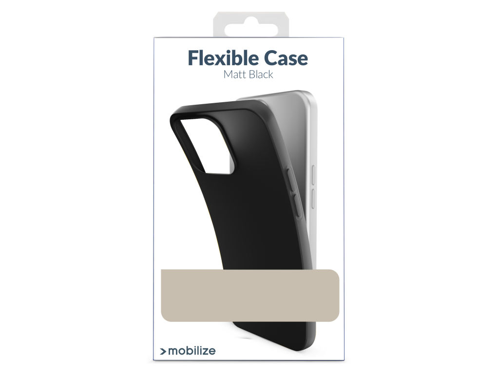 Mobilize Rubber Gelly Case Samsung Galaxy S23+ 5G Matt Black