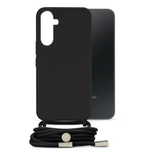 Mobilize Lanyard Gelly Case for Samsung Galaxy A34 5G Black