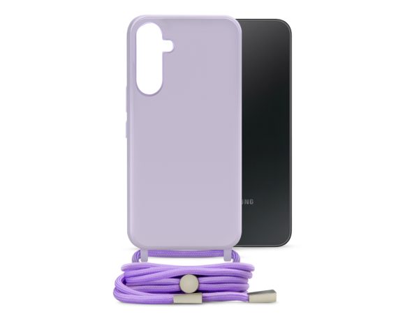 Mobilize Lanyard Gelly Case for Samsung Galaxy A34 5G Pastel Purple