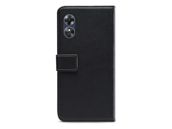 Mobilize Classic Gelly Wallet Book Case OPPO A17 Black