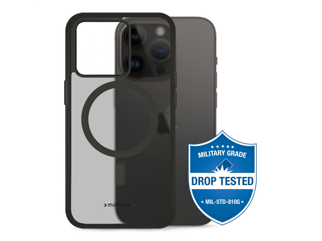 Mobilize MagSafe Compatible Hybrid Case Apple iPhone 14 Pro Black