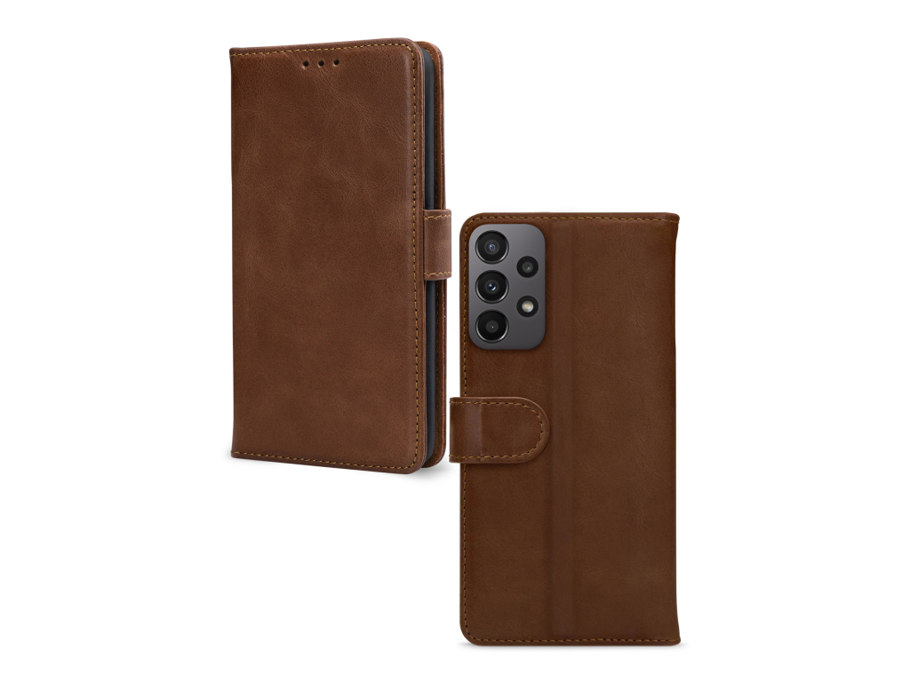 Mobilize Leather Wallet Samsung Galaxy A23 5G Brown