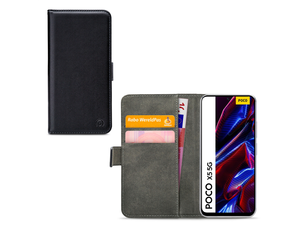 Mobilize Classic Gelly Wallet Book Case Xiaomi Poco X5 5G Black