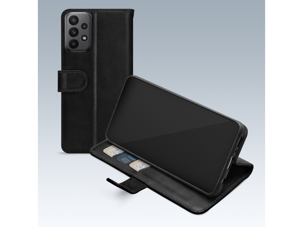 Mobilize Premium Gelly Wallet Book Case Samsung Galaxy A23 5G Black