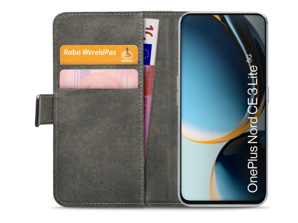 Mobilize Classic Gelly Wallet Book Case OnePlus Nord CE 3 Lite 5G Black