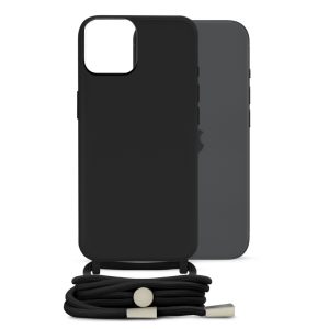 Mobilize Lanyard Gelly Case for Apple iPhone 15 Black