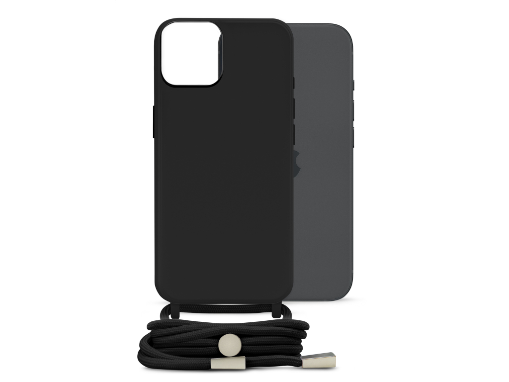 Mobilize Lanyard Gelly Case for Apple iPhone 15 Black