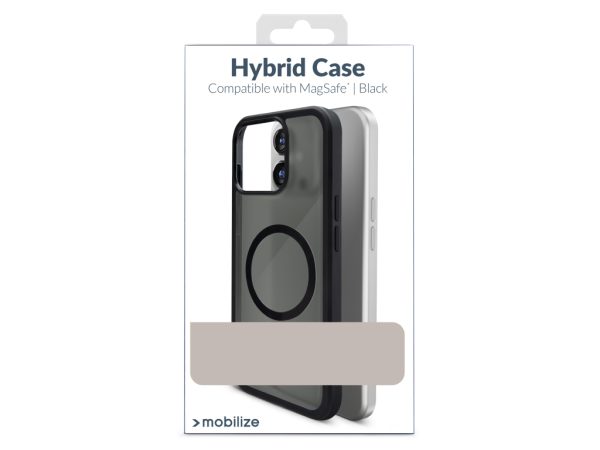 Mobilize MagSafe Compatible Hybrid Case Apple iPhone 15 Black