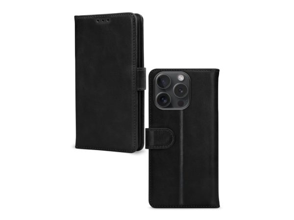 Mobilize Premium Gelly Wallet Book Case Apple iPhone 15 Pro Black