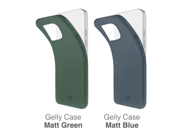 Mobilize Rubber Gelly Case Apple iPhone 15 Matt Green
