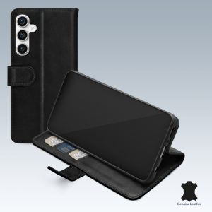 Mobilize Leather Wallet Samsung Galaxy S23 FE 5G Black
