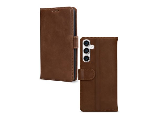 Mobilize Leather Wallet Samsung Galaxy S23 FE 5G Brown