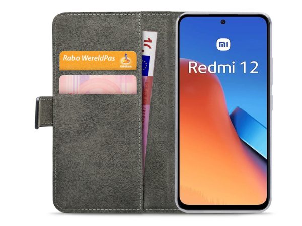 Mobilize Classic Gelly Wallet Book Case Xiaomi Redmi 12 Black