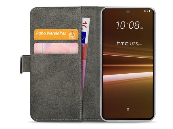 Mobilize Classic Gelly Wallet Book Case HTC U23 Pro Black