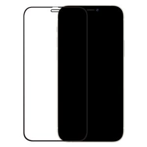 Mobilize Edge-To-Edge Glass Screen Protector Apple iPhone 12/12 Pro Black Full Glue
