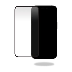 Mobilize Glass Screen Protector - Black Frame - Apple iPhone 14 Pro