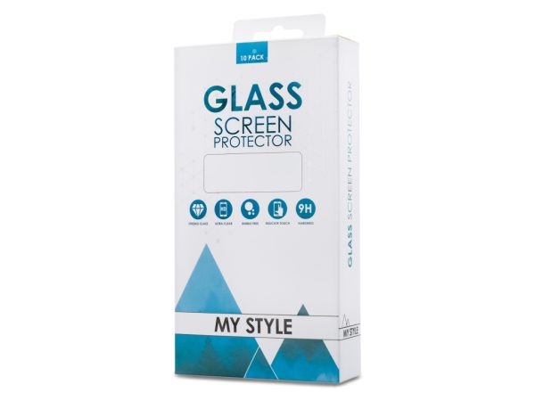 My Style Tempered Glass Screen Protector for Apple iPhone 14 Pro Clear (10-Pack)