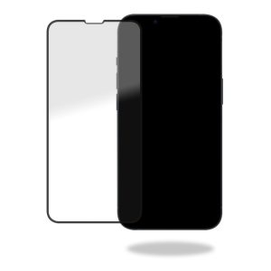 Striker Full Glue Ballistic Glass Screen Protector for Apple iPhone 13/13 Pro/14 Black