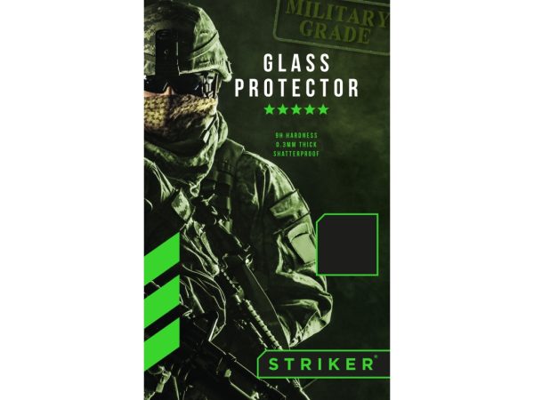 Striker Full Glue Ballistic Glass Screen Protector for Apple iPhone 14 Pro Max Black