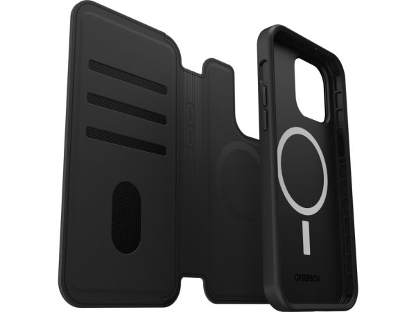 OtterBox Folio for MagSafe Apple iPhone 14 Pro Max Black