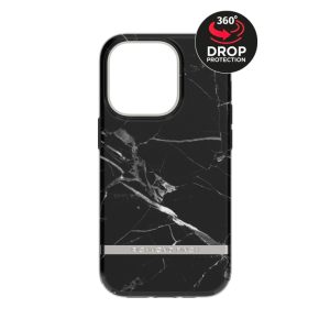 Richmond & Finch Freedom Series One-Piece Apple iPhone 14 Pro Black Marble