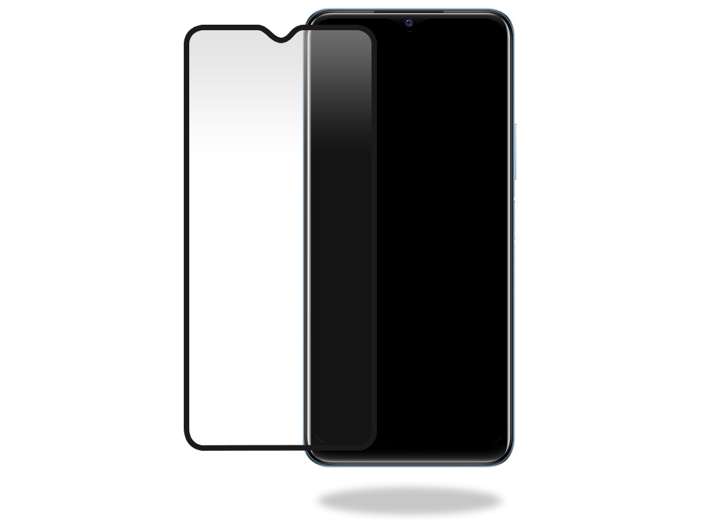 Mobilize Glass Screen Protector - Black Frame - vivo Y33s/Y76 5G
