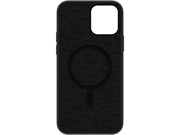 Valenta Leather Back Cover MagSafe Apple iPhone 14 Pro Max Black