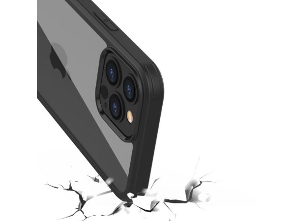 Valenta Tempered Glass Full Cover Bumper Case Apple iPhone 14 Pro Black