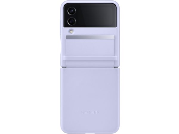 EF-VF721LLEGWW Samsung Flap Leather Cover Galaxy Z Flip4 Serene Purple