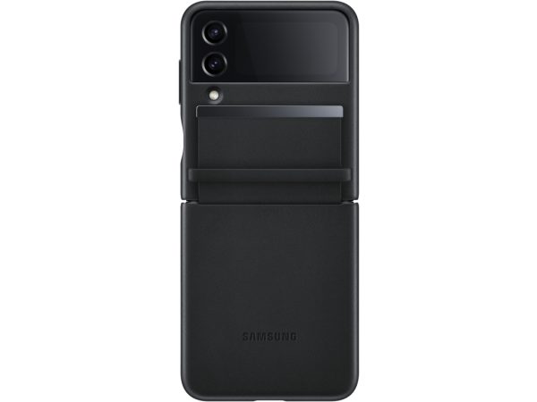 EF-VF721LBEGWW Samsung Flap Leather Cover Galaxy Z Flip4 Black