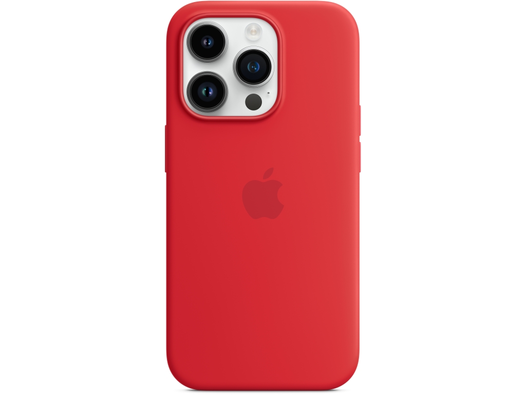 MPTG3ZM/A Apple Silicone Case with MagSafe iPhone 14 Pro (PRODUCT) Red