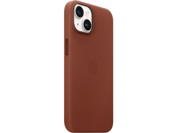 MPP73ZM/A Apple Leather Case with MagSafe iPhone 14 Umber
