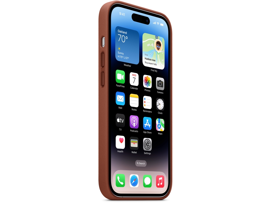 MPPK3ZM/A Apple Leather Case with MagSafe iPhone 14 Pro Umber